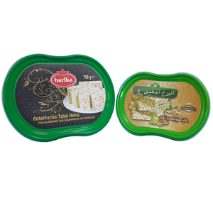 DOK700 Special Design 700ミリリットルTamper Evident PP IML <span class=keywords><strong>Container</strong></span> & PP IML <span class=keywords><strong>Lid</strong></span>ためFood (Ice Cream Cheese Yogurt Halva...) 包装 - Product Image 2