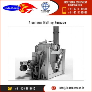 Nuevo horno de crisol de fusión de aluminio a gas de 100 kg de capacidad, bomba de operación de inclinación hidráulica, planta de fabricación de motores - Product Image 2