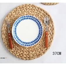 Alibaba Best Seller 100% Vietnam Handmade Natural Water Hyacinth <b>Placemat</b> Wholesale - Product Image 3