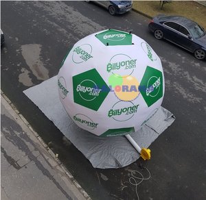 Burbuja de publicidad inflable balón de fútbol 4m - Product Image 3