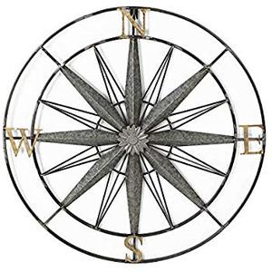 Ttlife — décoration murale de boussole en métal de haute qualité, boussole, ART mural suspendu, nouvelle collection - Product Image 1