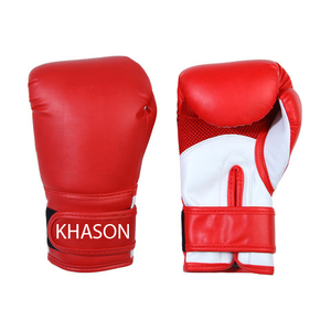 GANTS MMA LOGO PERSONNALISÉ PROFESSIONNEL FIT GANTS DE BOXE CUIR PU PERSONNALISÉ MEILLEUR MUAY THAÏ TRAINING PUNCHING - Product Image 2