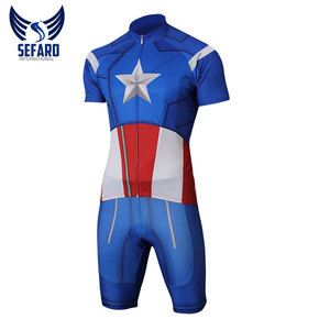 2024 nueva llegada uniforme de equipo de ciclismo de secado rápido de alta calidad personalizado OEM nombre sublimado Top manga corta ropa deportiva - Product Image 2