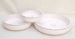 Plato redondo de madera antiguo para casa, hotel, restaurante, etc. - Product Image 3