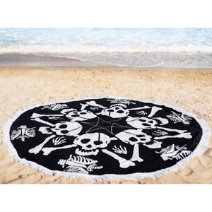 100% algodón logotipo impreso personalizado de secado rápido algodón redondo mandala Toalla de playa al precio más barato - Product Image 5