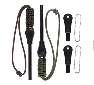 Dễ dàng Grip lửa khởi động đá lửa với 500 Paracord Dây thuận tiện ngoài trời lửa bắt đầu công cụ - Product Image 4