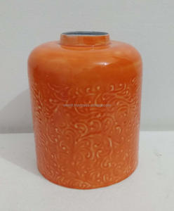 Fabricant fiable de la dernière conception de la décoration intérieure de qualité supérieure VASE DE FLEUR EN FER ÉMAILLÉ BLEU - Product Image 4
