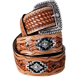 เข็มขัดหนัง DD เข็มขัดหนังคุณภาพสูง เข็มขัดหนังแบบยูนิเซ็กซ์ คละสี คละไซส์ ทำด้วยมือ - Product Image 1