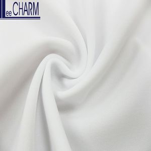 Lee Charm เสื้อผ้าออกกำลังกาย LCW058ผ้าสแปนเด็กซ์80% ผ้าไนลอนแบบถักนิตติ้งผ้า20% น้ำหนักปานกลางยืดได้เสื้อผ้ากีฬาสไตล์เรียบ - Product Image 2