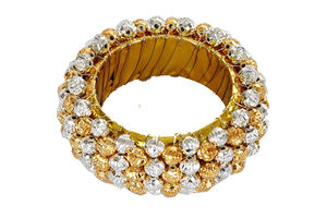 Anillo de servilleta con cuentas, anillo de tejido con cuentas de COLOR - Product Image 5