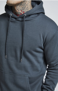 2025 nouvelle mode hommes survêtement pantalon de survêtement Logo personnalisé conception tailles hommes survêtements Jogging sweats à capuche pull gris noir en gros - Product Image 2