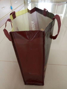 HOAHA Professional Other Material Cartoon Pattern Folding Shopping <b>Bag</b> with Custom Color & Size Body Webbing Handle - Product Image 2