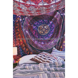 Tapiz de elefante Mandala Hippie colgante de pared bohemio colcha doble decoración del hogar manta colgante de pared tapices étnicos - Product Image 3