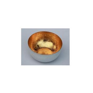 Candelabro votivo de hierro de dos tonos, soporte de vela de luz de té de colores blancos y dorados para decoración del hogar para fiesta, mesa de Navidad, decoración - Product Image 4