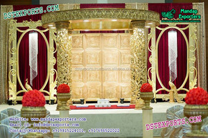 มณฑปงานแต่งงานสไตล์ไม้สุดหรู สำหรับงานแต่งงานแบบอินเดีย ผู้ผลิตมณฑปงานแต่งงานจากไฟเบอร์ ประเทศแคนาดา ของตกแต่งงานอีเว้นท์ - Product Image 6