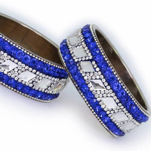 Wholesale Best Quality Latest Designs Indian Lakh <b>Crystal</b> Bangles - Product Image 1