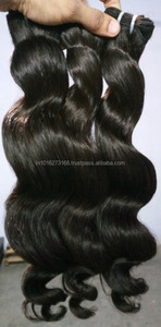 Extensiones de cabello ondulado de cuerpo a granel indio Remy virgen 100% cabello humano suelto barato a granel - Product Image 6