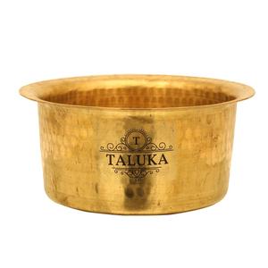 Indian Manufacturer Hammered Brass Cooking <b>Pot</b> Cookware <b>Set</b> - Product Image 1