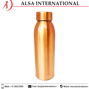 2021 Sale Sport Style Pure Copper Bottle Stainless Steel Lid Custom Design 1000ml <b>Cup</b> Gym High <b>Thermal</b> Insulation Free Sample - Product Image 3