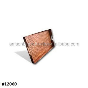 Free Standing <b>Shoe</b> <b>Racks</b> Black Metal Boot <b>Shoes</b> Tray Copper Finished Metal Iron Antique Finishes Boot Tray - Product Image 5