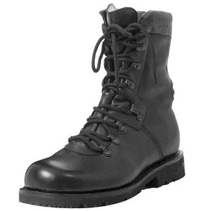 Bò Tự Nhiên Da Chất Lượng Mạnh Mẽ Nhiệm Vụ Chiến Thuật Chiến Đấu Khởi Động Màu Đen - Product Image 6