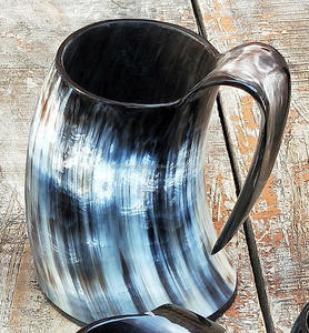 Taza de cuerno de beber vikingo de la mejor calidad/cuerno de beber Tankard - Product Image 2