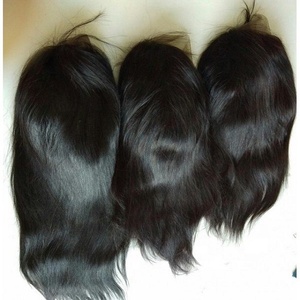 Perruques de cheveux naturels alignées, avec dentelle frontale et cuticule complète, densité de 120% 150% 180% 250% - Product Image 4