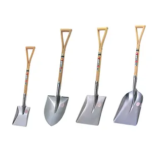 Japan wood Handle hand tools shovels spades for farming tools