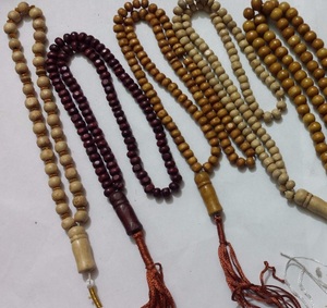 Cuentas Negras de Madera |   Tasbih de Alta Calidad |   Cuentas de Oración - Product Image 1