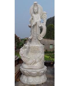 รูปปั้นเจ้าแม่กวนอิม,ของตกแต่งบ้านแกะสลักด้วยมือรูปปั้นพระพุทธรูปหินธรรมชาติรูปปั้นเจ้าแม่กวนอิมพระพุทธรูป - Product Image 6