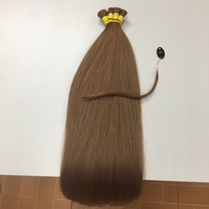 Bel Colore #7.7 - Light Brown 100% reale dei capelli umani. No sintetico VIP Commercio All'ingrosso - Product Image 4