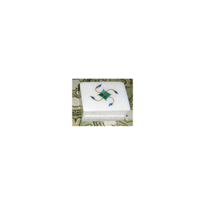 Boîte à bijoux en pierre Malachite et marbre - Product Image 1