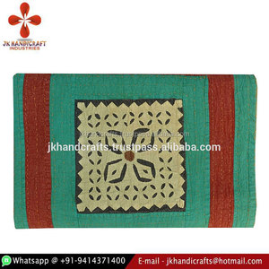 Indian Handmade Cotton <b>Applique</b> Kantha Quilts - Product Image 1