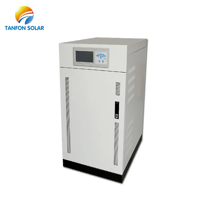 Inverter Daya Gelombang Sinus Murni, 5kw 6kw 8KW 10KW 20KW 30KW 60KW 100KW Fase Sampai Tiga Fase 220V 380V