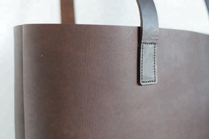 Grand Sac Fourre-Tout En Cuir Poignées Cousues Premium Robuste Vieilli À La Main AV-0010 - Product Image 4