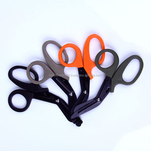Tijeras de enfermera de acero inoxidable Premium de 7,5 "con cuchillas antiadherentes recubiertas de fluoruro NUEVOS colores hermosos - Product Image 1