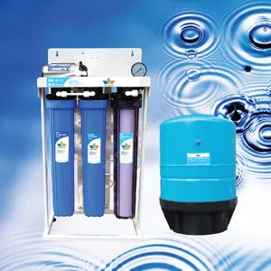 200 GPD 400 GPD逆浸透水システムを備えた半工業用RO浄化水