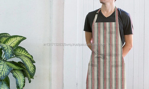 ผ้ากันเปื้อนเอวผ้าฝ้ายขนาดพิเศษใช้ซ้ำได้อุปกรณ์จัดแต่งทรงผมและร้านตัดผมเป็นมิตรกับสิ่งแวดล้อม - Product Image 6