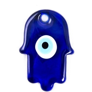 FABRIQUÉ À LA MAIN MAUVAIS ŒIL PERLES HAMSA MAIN PENSÉ DE TURQUIE - Product Image 1