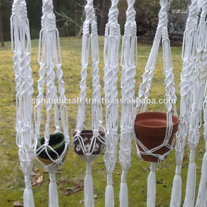 Wedding Macrame <b>Plant</b> Hanger Set Elegant and Beautiful - Product Image 2