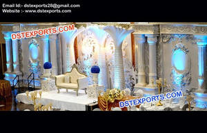 Royalเอเชียงานแต่งงานเวทีชุดRoyalภาษาอังกฤษงานแต่งงานเวทีตกแต่งเอเชียงานแต่งงานขั้นตอนผู้ผลิต - Product Image 3