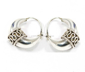 ต่างหูเงินแท้ 925  งานเงินแท้ธรรมชาติ  ราคาโรงงานขายส่ง - Product Image 2