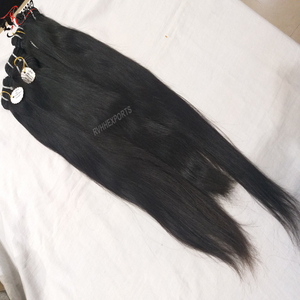 Cuticule complète 100% naturelle indienne Remy, cheveux lisses, sans traitement chimique - Product Image 3