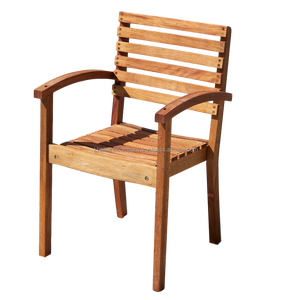 FSC-Juego de comedor de eucalipto para exteriores, muebles de madera duraderos para uso en el jardín - Product Image 2