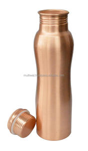 High Quality Pure Copper <b>Water</b> Bottle Smooth Finished for Drinking Use Healthy Drinking Copper Bottle - Product Image 5