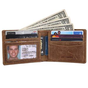 Cartera de Cuero Genuino de Diseño y Calidad de Exportación para Hombre, con Perfil Delgado y Gran Capacidad de Organización, Disponible para la Venta - Product Image 2