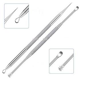 ชุดกำจัดขี้หูสแตนเลส2ชิ้น,ที่กำจัดสิวหัวดำอุปกรณ์กำจัดหนังกำพร้า - Product Image 3