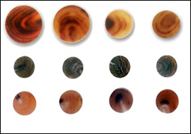 Nút Sừng Tùy Chỉnh Lớn Matt Sừng Sew 4 Lỗ Nhựa Nút 15Mm 18Mm 20Mm <span class=keywords><strong>23Mm</strong></span> 25Mm Cho Kích Thước Tùy Chỉnh - Product Image 4