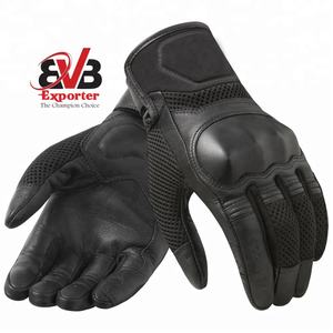 Gants en cuir de course de moto personnalisés de haute qualité, gants en peau de mouton, gants en cuir de vache - Product Image 2