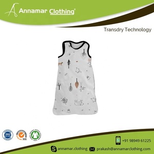 Saco de dormir para bebé tejido 100 algodón orgánico ropa de cama para bebé recién nacido saco de dormir con personalización 100 tiene certificado India - Product Image 2